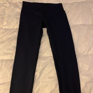 Size L Navy Blue Leggings | 90 Degree by Reflex